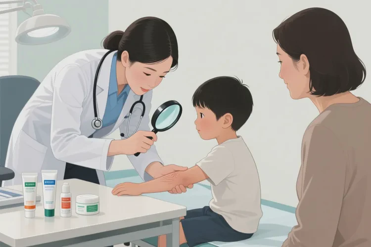 儿童身上长湿疹可以根治吗(图2)