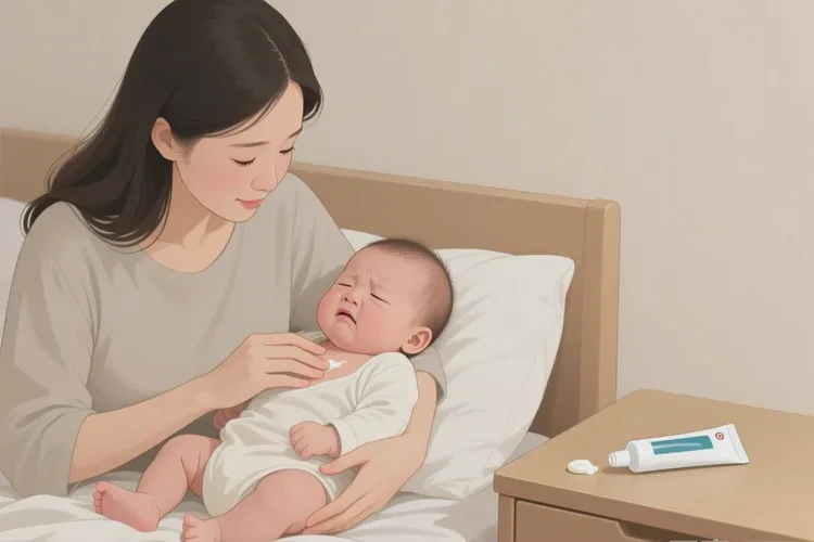 婴儿脖子上偶尔长湿疹可以根治吗(图3)