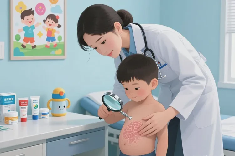 少儿肚子上经常长湿疹可以根治吗(图4)