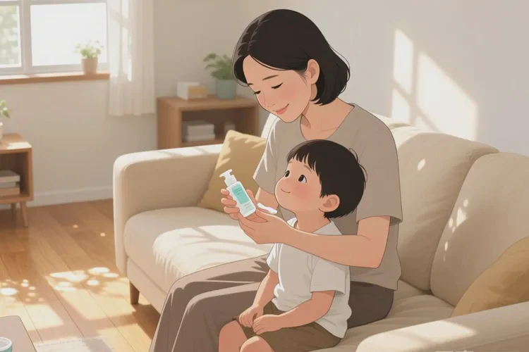 儿童脖子容易起湿疹可以根治吗(图1)