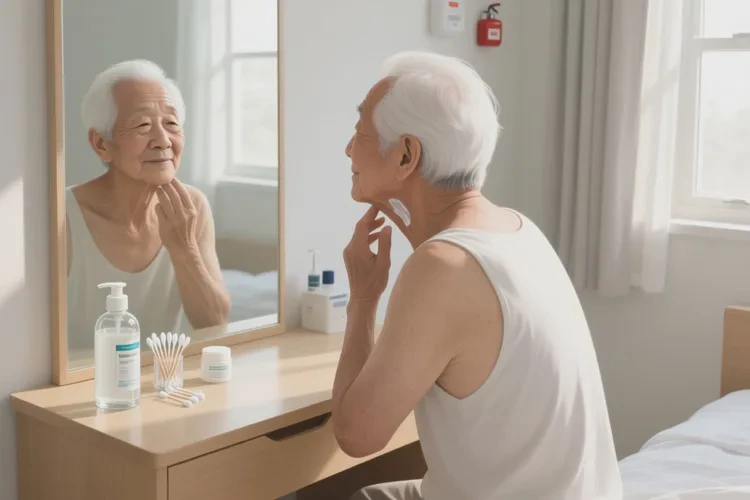 老人脖子长湿疹可以根治吗(图1)