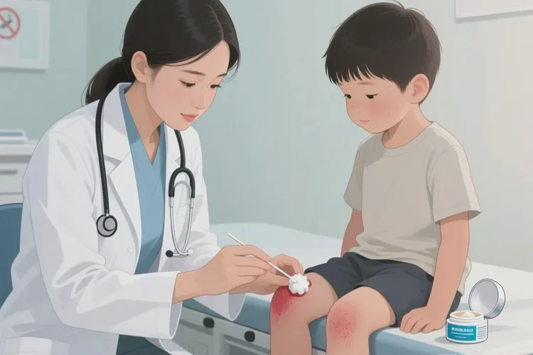 儿童大腿上有湿疹可以根治吗(图3)