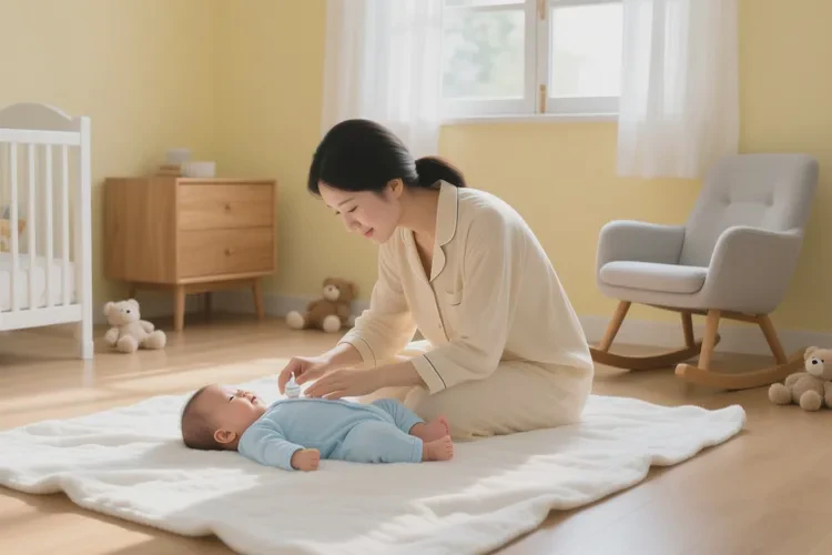 婴儿面部偶尔长湿疹可以根治吗(图1)