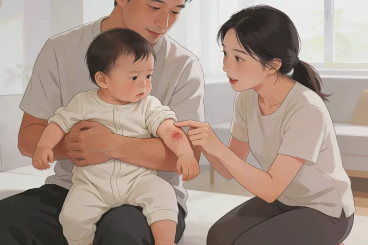 婴儿身上出湿疹可以根治吗(图2)