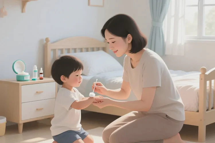 孩子手上出湿疹可以根治吗(图1)