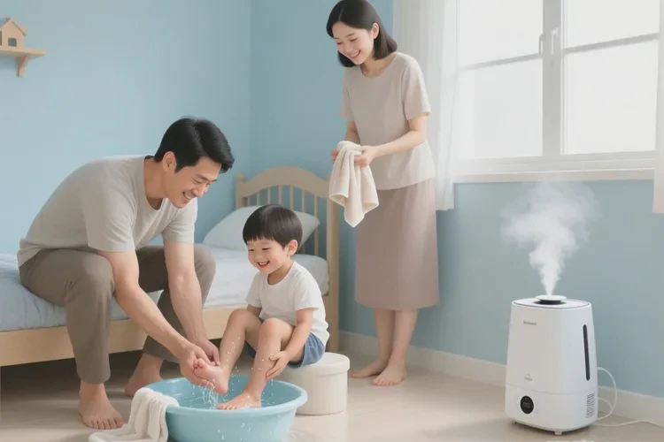 孩子脚上偶尔起湿疹可以根治吗(图2)