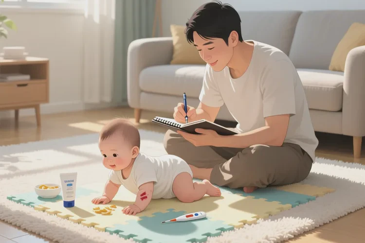 婴儿面部偶尔起湿疹可以根治吗(图2)