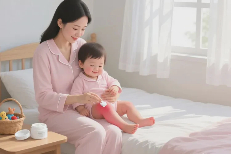 小孩大腿出湿疹可以根治吗(图1)