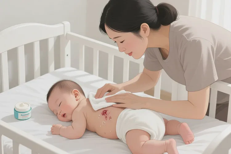 婴儿全身长湿疹可以根治吗(图1)