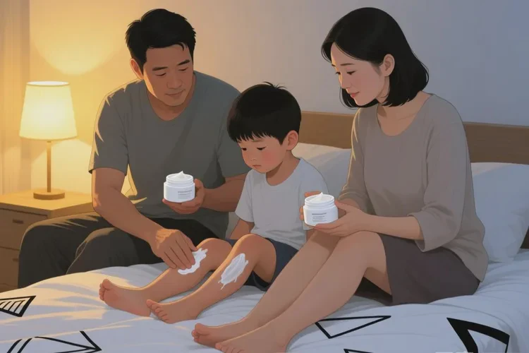 孩子大腿上出现湿疹可以根治吗(图4)