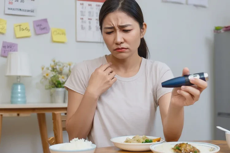 32岁晚餐血糖24.7是怎么回事(图1)