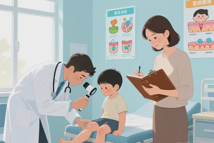 儿童小腿上偶尔长湿疹可以根治吗(图4)