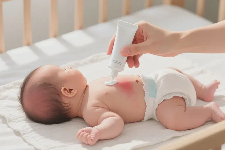 小孩屁股上容易长湿疹可以根治吗(图2)