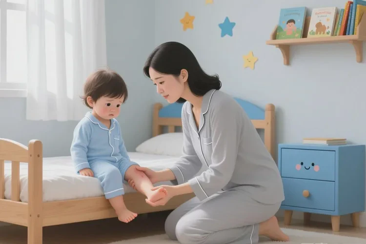 儿童小腿上出现湿疹可以根治吗(图1)