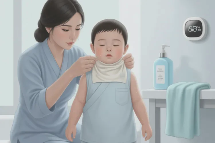 孩子脖子上出现湿疹可以根治吗(图3)