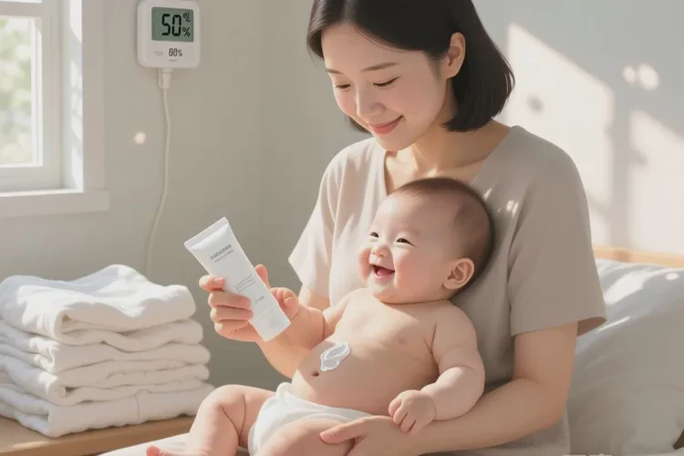 婴幼儿肚子上长湿疹可以根治吗(图1)