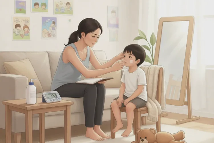 孩子脖子上长湿疹可以根治吗(图1)