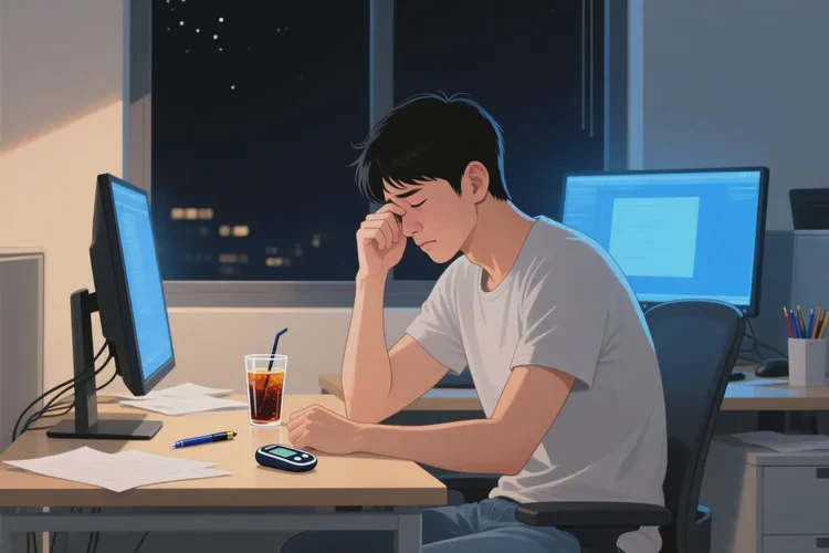 29岁晚上血糖14点6是怎么回事(图1)