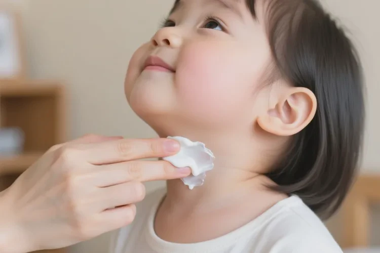 小孩脖子长湿疹可以根治吗(图2)