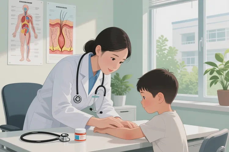 小孩手上偶尔起湿疹可以根治吗(图3)