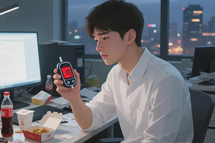 30岁餐后血糖24.4是怎么回事(图1)