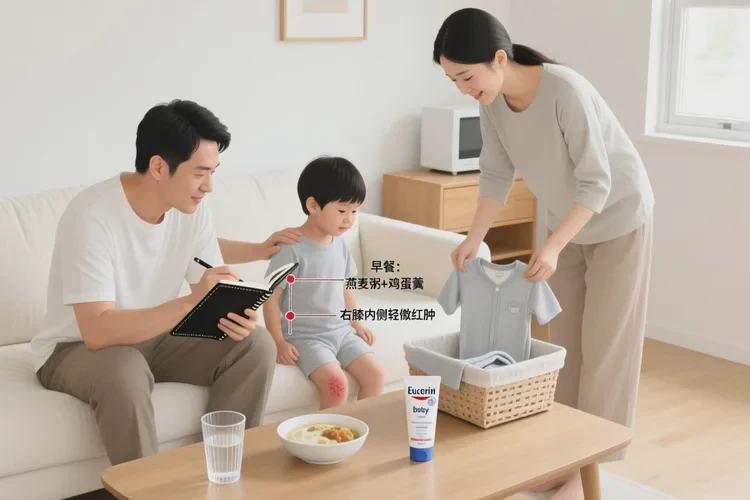 少儿肚子偶尔起湿疹可以根治吗(图2)