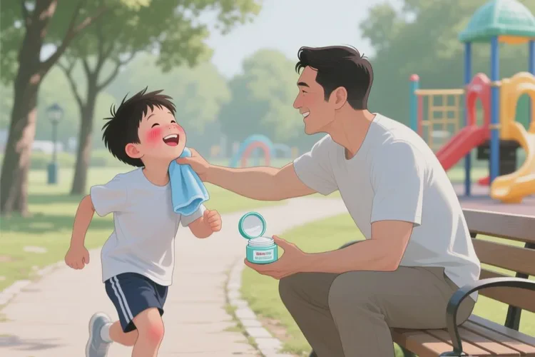 孩子脖子上偶尔起湿疹可以根治吗(图2)