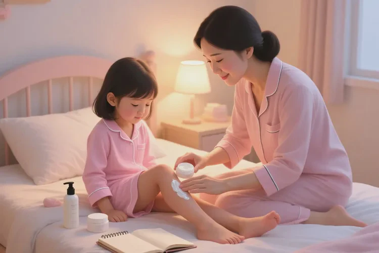 小孩小腿容易长湿疹可以根治吗(图1)