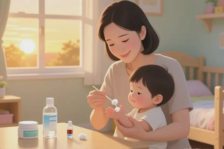 儿童手上容易长湿疹可以根治吗(图1)