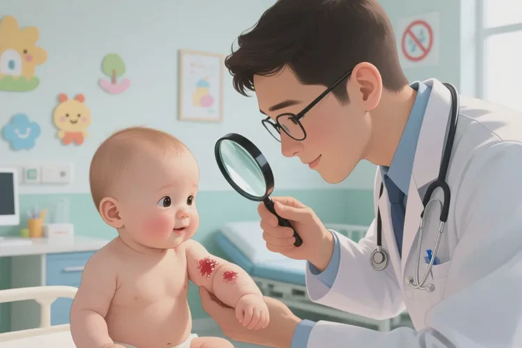 婴幼儿手臂上偶尔长湿疹可以根治吗(图3)