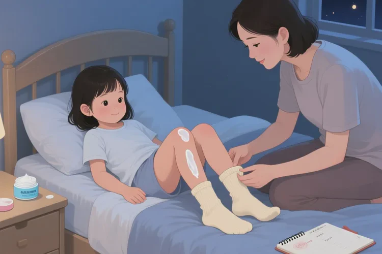 儿童脚上偶尔起湿疹可以根治吗(图3)