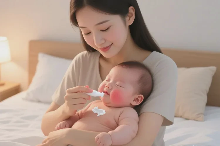 孩子脖子出现湿疹可以根治吗(图1)