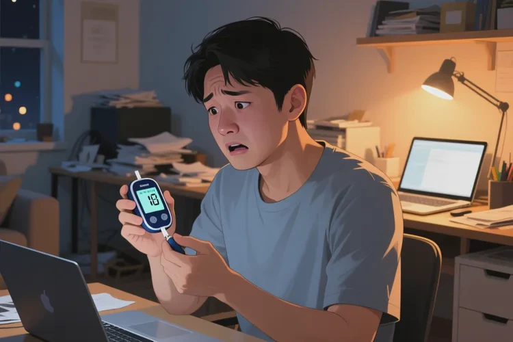 29岁晚上血糖19点8是怎么回事(图1)