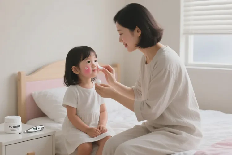 少儿面部长湿疹可以根治吗(图1)