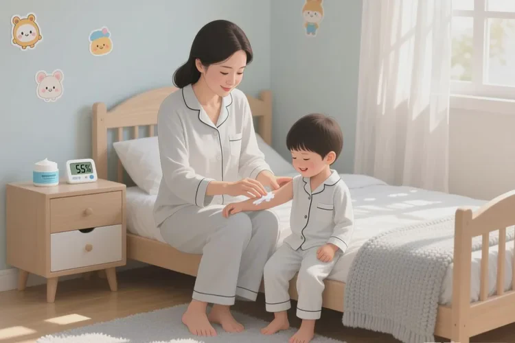 儿童手臂容易长湿疹可以根治吗(图1)