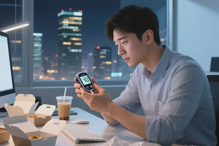 30岁餐后血糖28.2是怎么回事(图1)