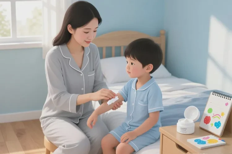 少儿手臂经常长湿疹可以根治吗(图1)