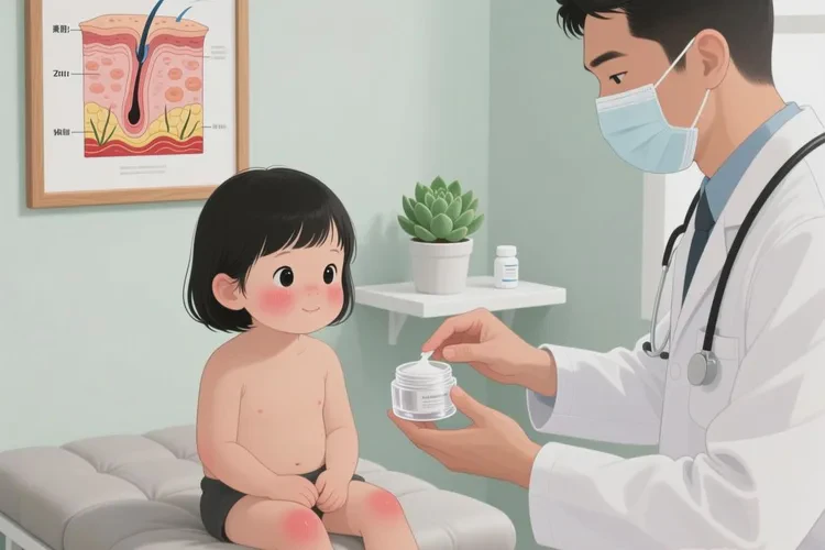 小孩小腿出湿疹可以根治吗(图2)