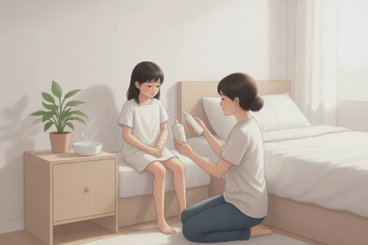 孩子手臂上起湿疹可以根治吗(图1)