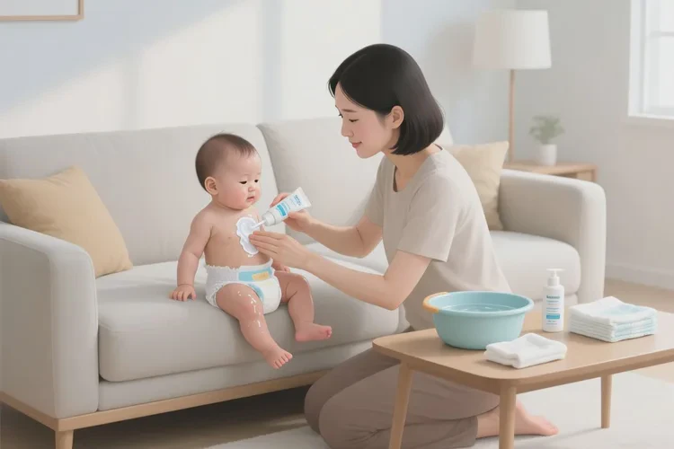 宝宝屁股上起湿疹可以根治吗(图3)