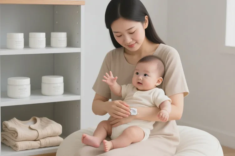 婴儿肚子偶尔起湿疹可以根治吗(图1)