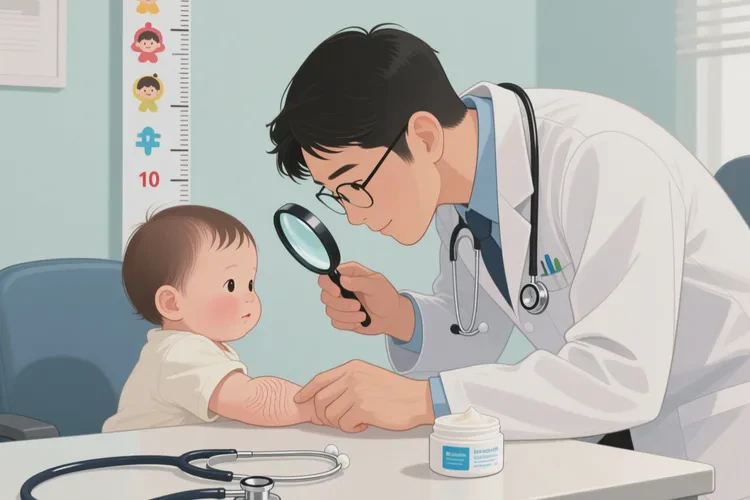 婴幼儿手臂容易起湿疹可以根治吗(图2)