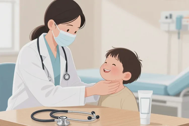 儿童脖子容易起湿疹可以根治吗(图2)