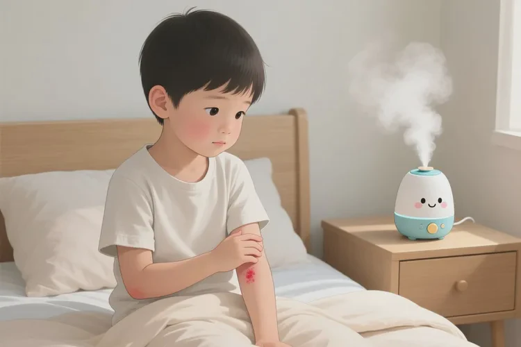 小孩手臂上偶尔起湿疹可以根治吗(图2)