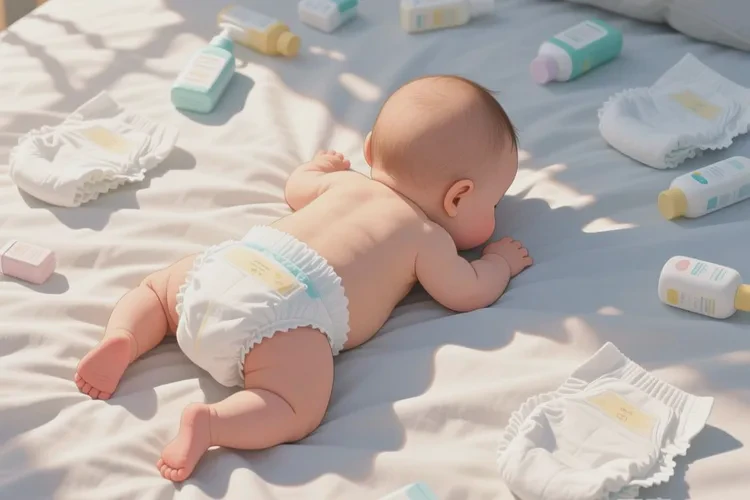 宝宝屁股上有湿疹可以根治吗(图1)