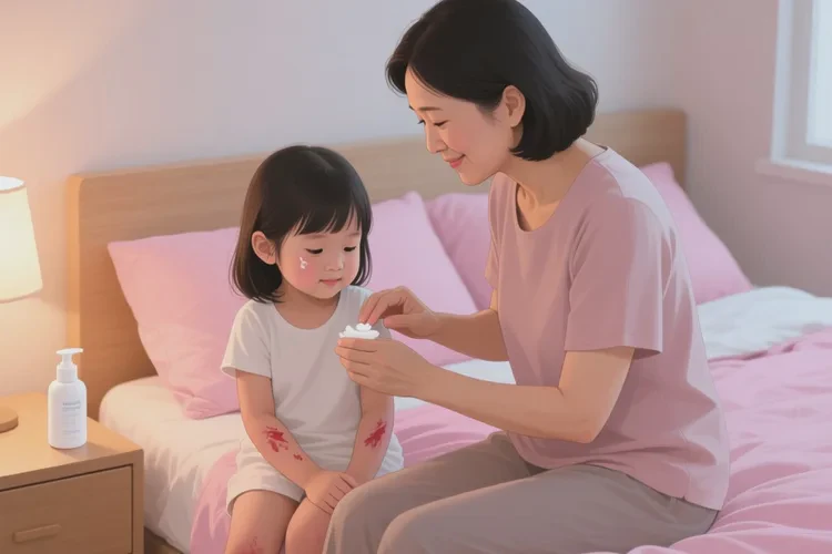 儿童手臂有湿疹可以根治吗(图1)