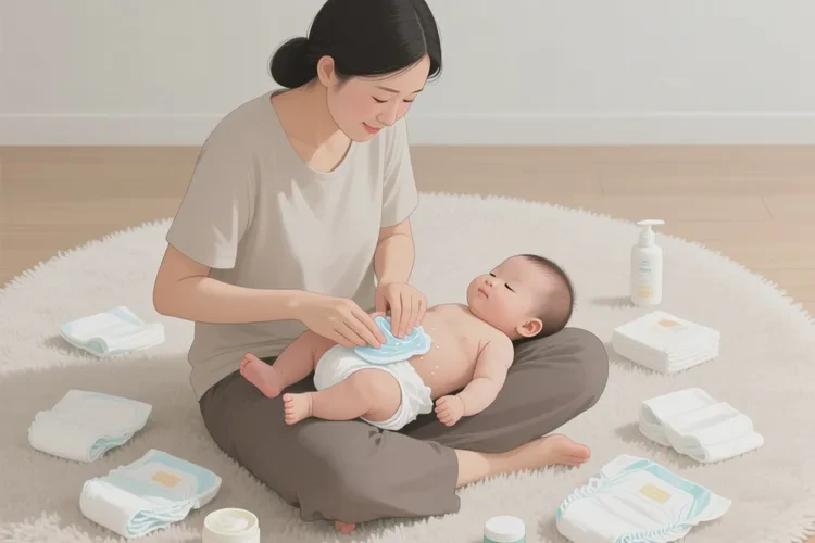 小孩屁股上起湿疹可以根治吗(图1)