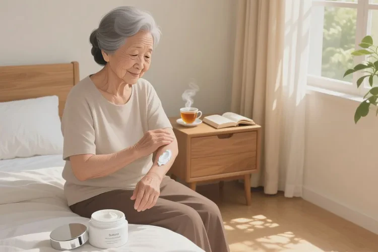 老人四肢偶尔起湿疹可以根治吗(图1)