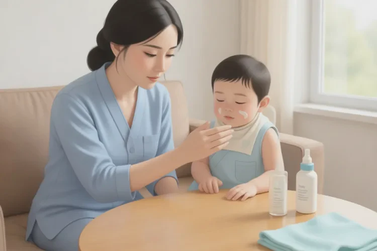 孩子脖子上容易起湿疹可以根治吗(图1)