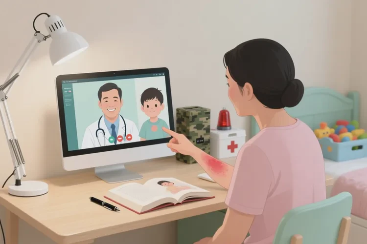 孩子四肢经常起湿疹可以根治吗(图2)